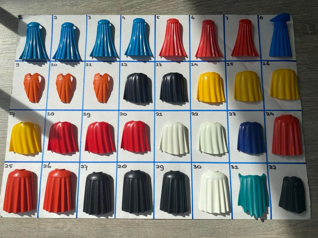 Capes., Ophalen of Verzenden, Gebruikt, Los playmobil