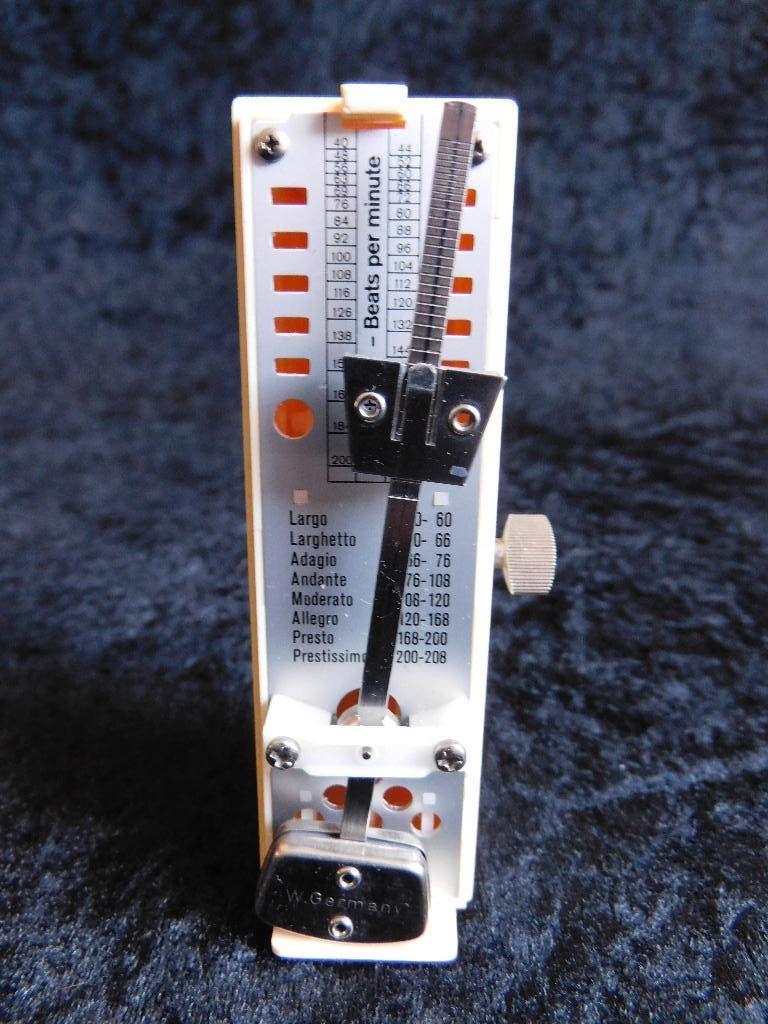 Wittner Taktell Super-Mini Metronome, afm. 5x3 cm, hg 10 cm,, Ophalen of Verzenden, Gebruikt