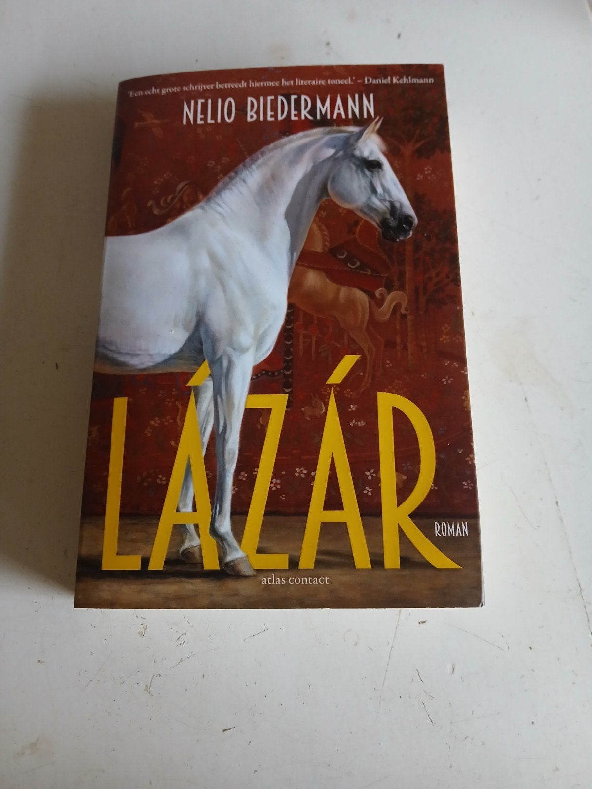 Nelio Biedermann - Lázár, Ophalen of Verzenden, Zo goed als nieuw, Nelio Biedermann