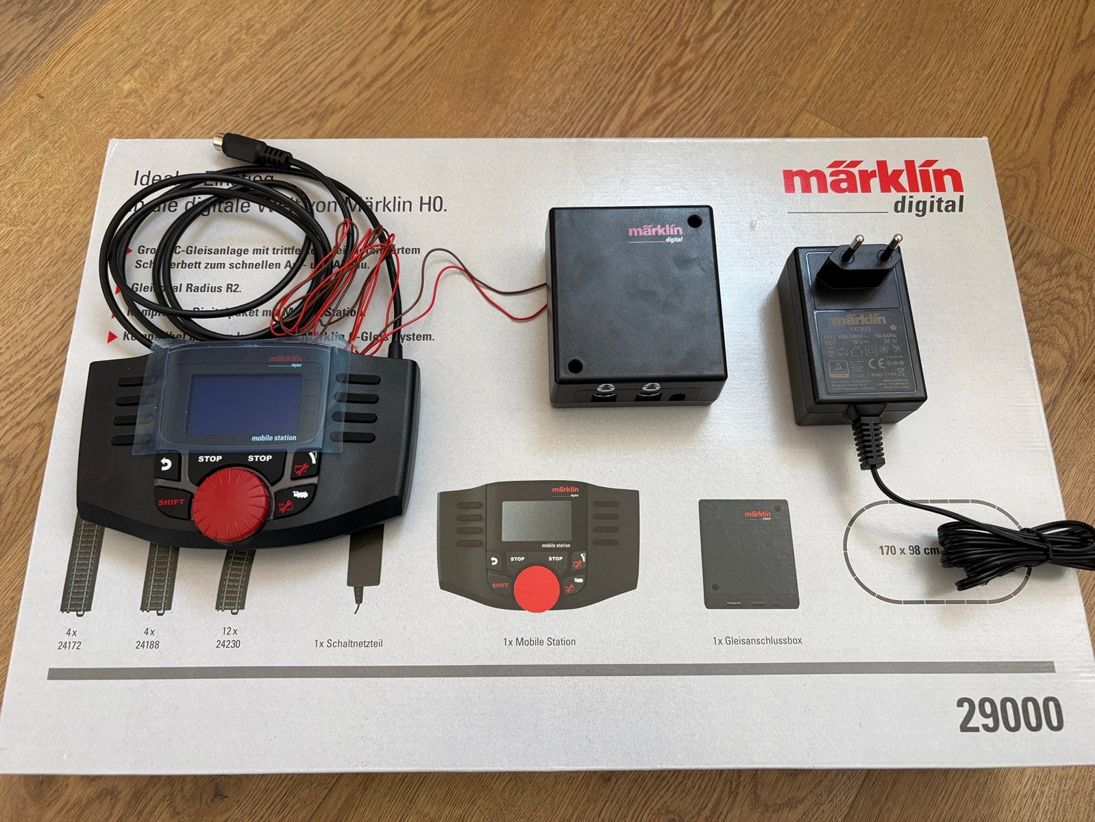 Marklin Mobile Station 2 / startset 29000, Ophalen of Verzenden, Zo goed als nieuw, Märklin, Transformator of Voeding