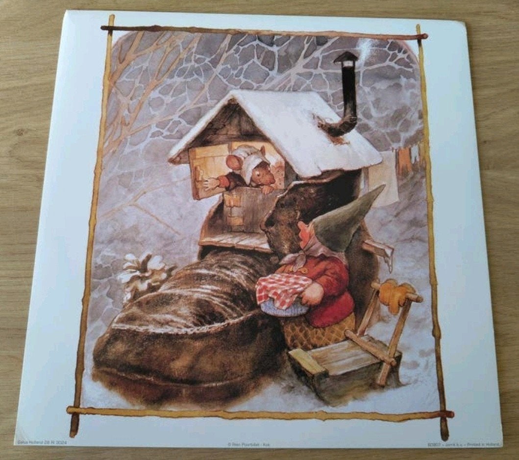 Rien Poortvliet - Muizenhuis in schoen en Lisa-Winter, Ophalen of Verzenden, Zo goed als nieuw