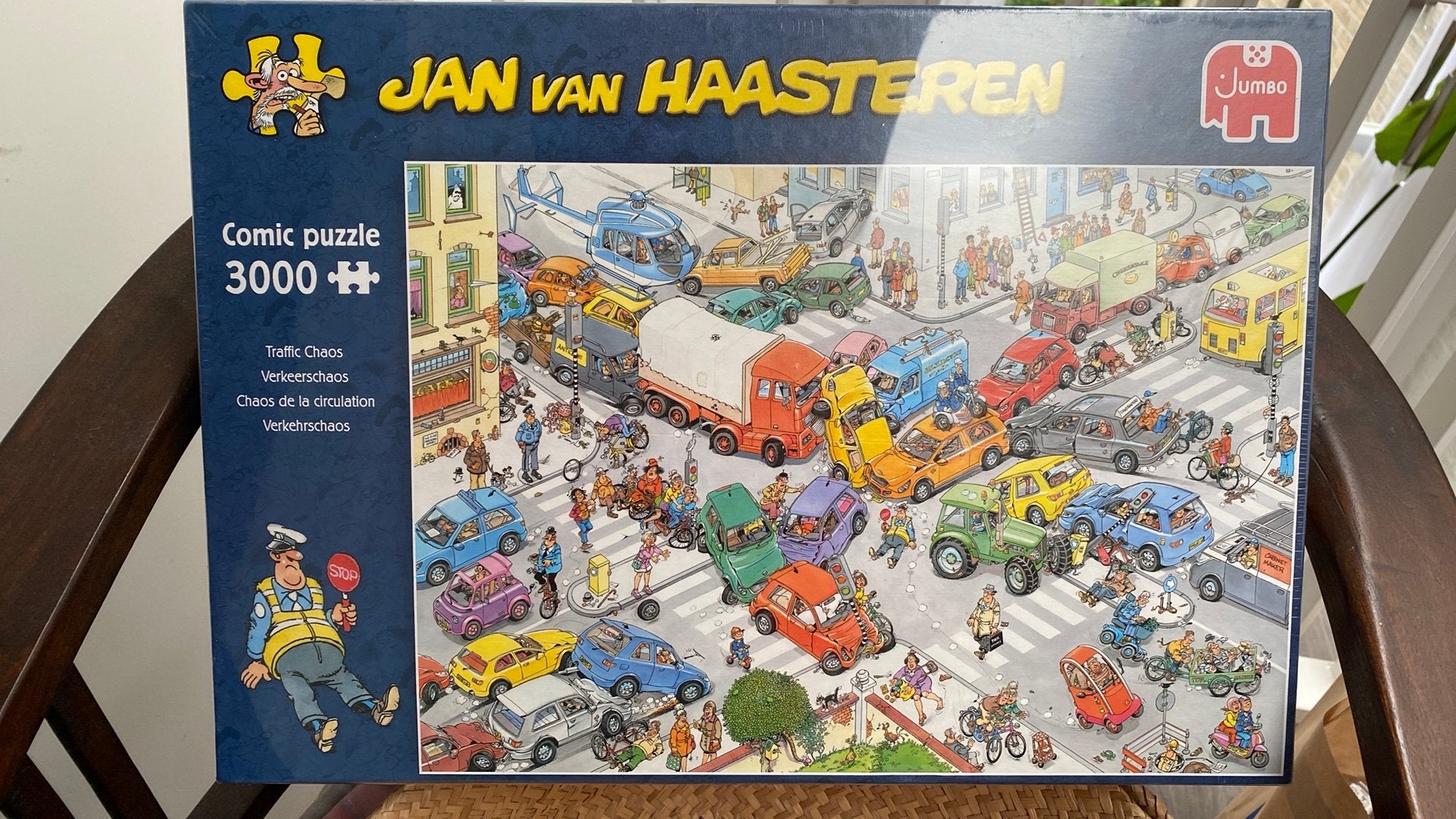 Jan van haasteren puzzel verkeerschaos