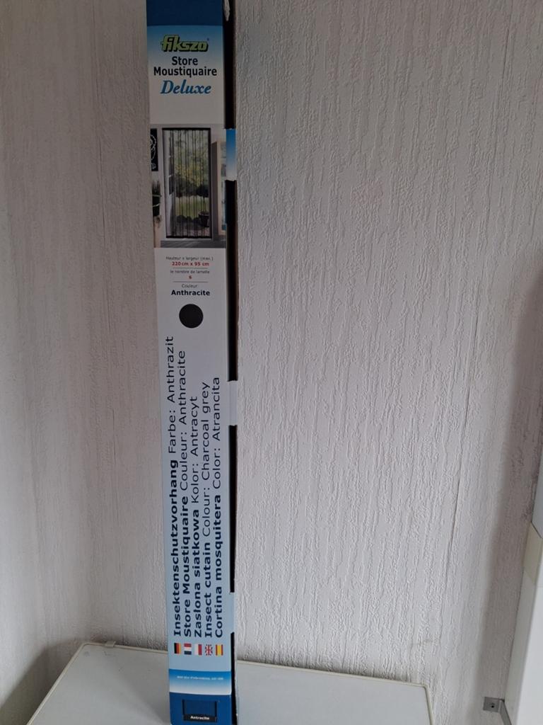 Fikszo Store Moustiquaire Deluxe - Antraciet Hordeur, Ophalen, Hordeur, 200 tot 215 cm