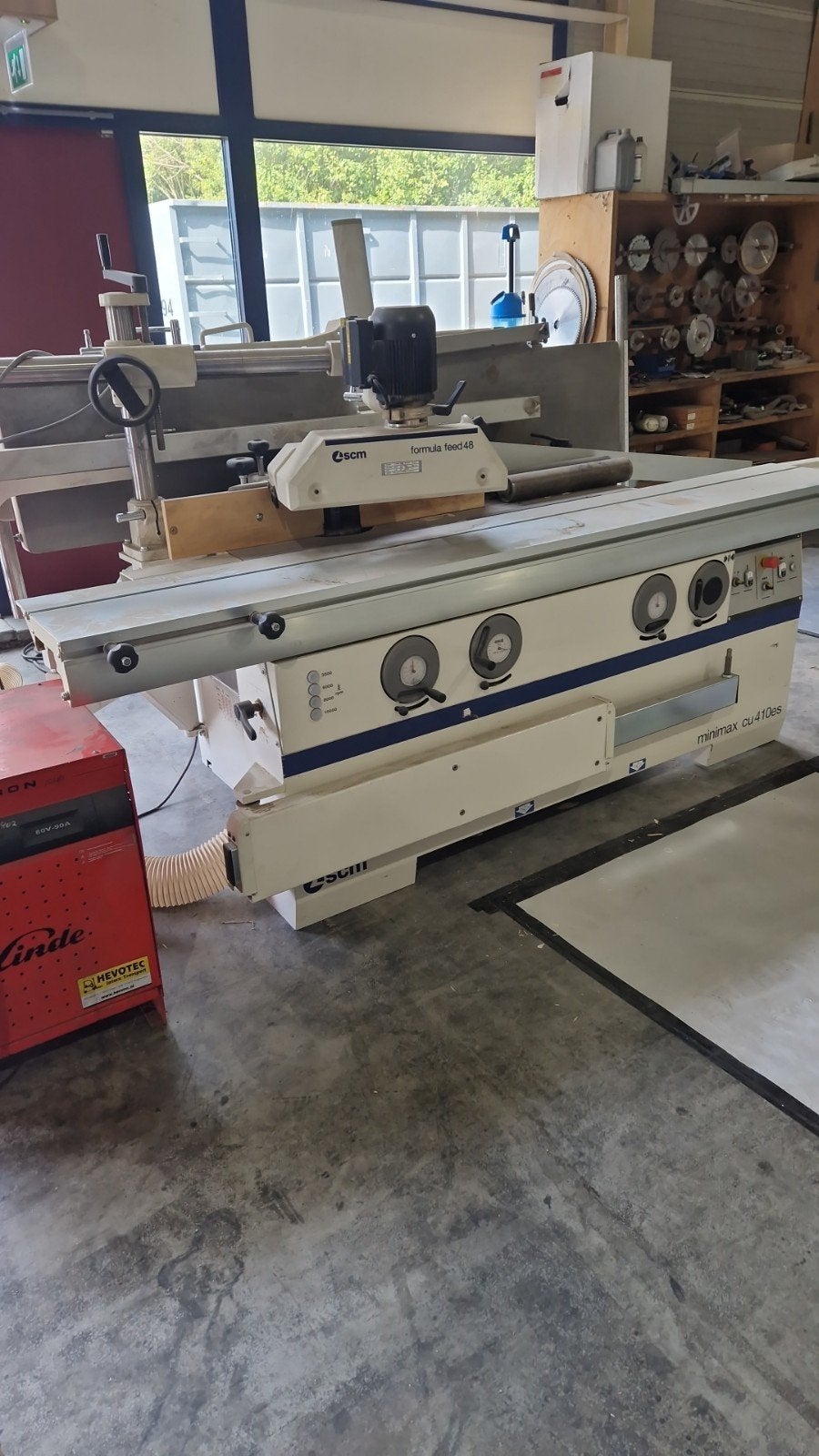 profesionele combinatie houtbewerking machine, Ophalen