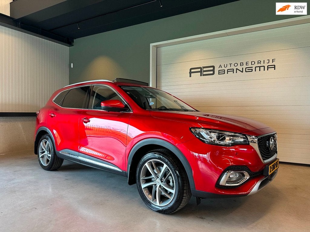 MG EHS 1.5 TGDI Luxury Plug-In HYBRIDE|PANO|AIRCO|ADAPTIVE C, Gebruikt, 4 cilinders, Bedrijf, Adaptive Cruise Control