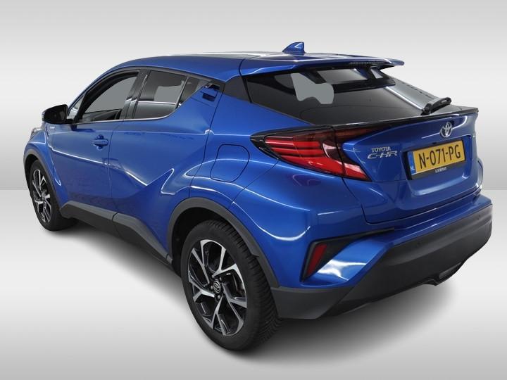 Toyota C-HR 1.8 Hybrid Business Plus 1e-Eig. & Dealer-Onderh, Auto's, Toyota, 12 maanden, Stof, 4 cilinders, Blauw