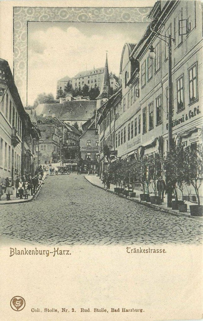 379-073-011 Blankenburg Harz Tränkestrasse, Verzenden, Voor 1920, Duitsland