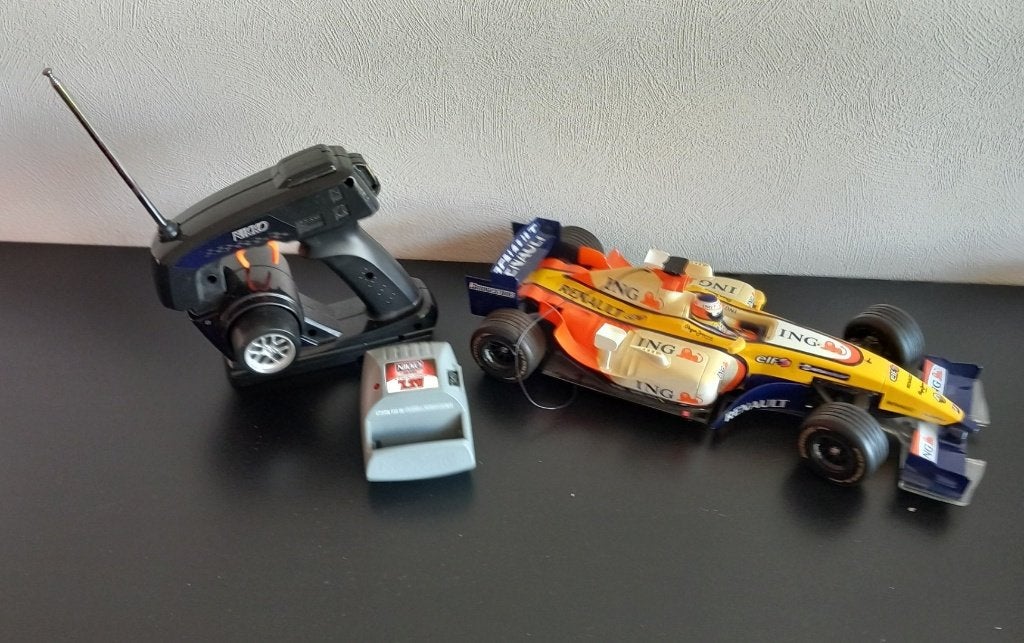 Nikko Renault F1 van Heikki Kovalainen 2007, Hobby en Vrije tijd, Modelbouw | Radiografisch | Auto's, Ophalen of Verzenden, Gebruikt