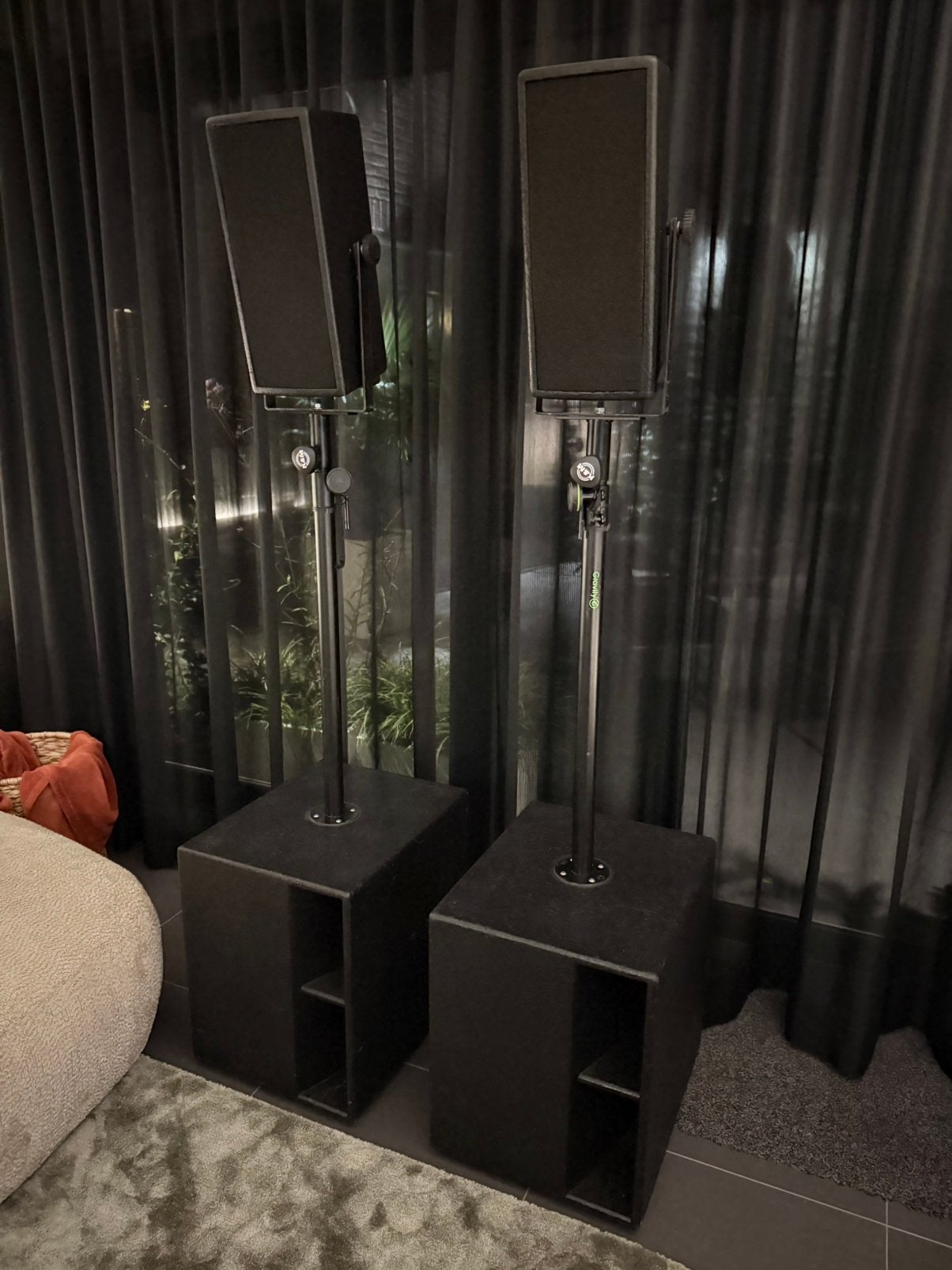 Krachtige Delta Loudspeakers PA-set – 2x 15” sub + 2x top, Ophalen, Zo goed als nieuw, Subwoofer, Overige merken