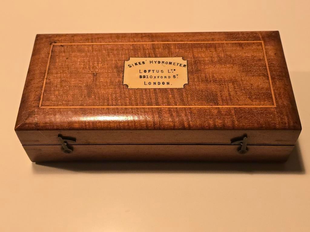 19e-eeuwse SIKES HYDROMETER

LOFTUS Ltd 3210 XFORDSTR LONDON, Ophalen of Verzenden