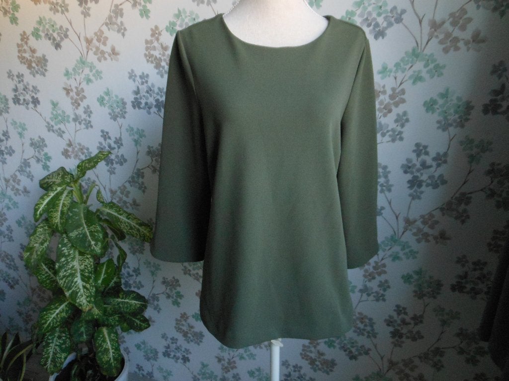 COSTES blouse/shirt, Kleding | Dames, Blouses en Tunieken, Zo goed als nieuw, Maat 42/44 (L), Groen, Ophalen of Verzenden
