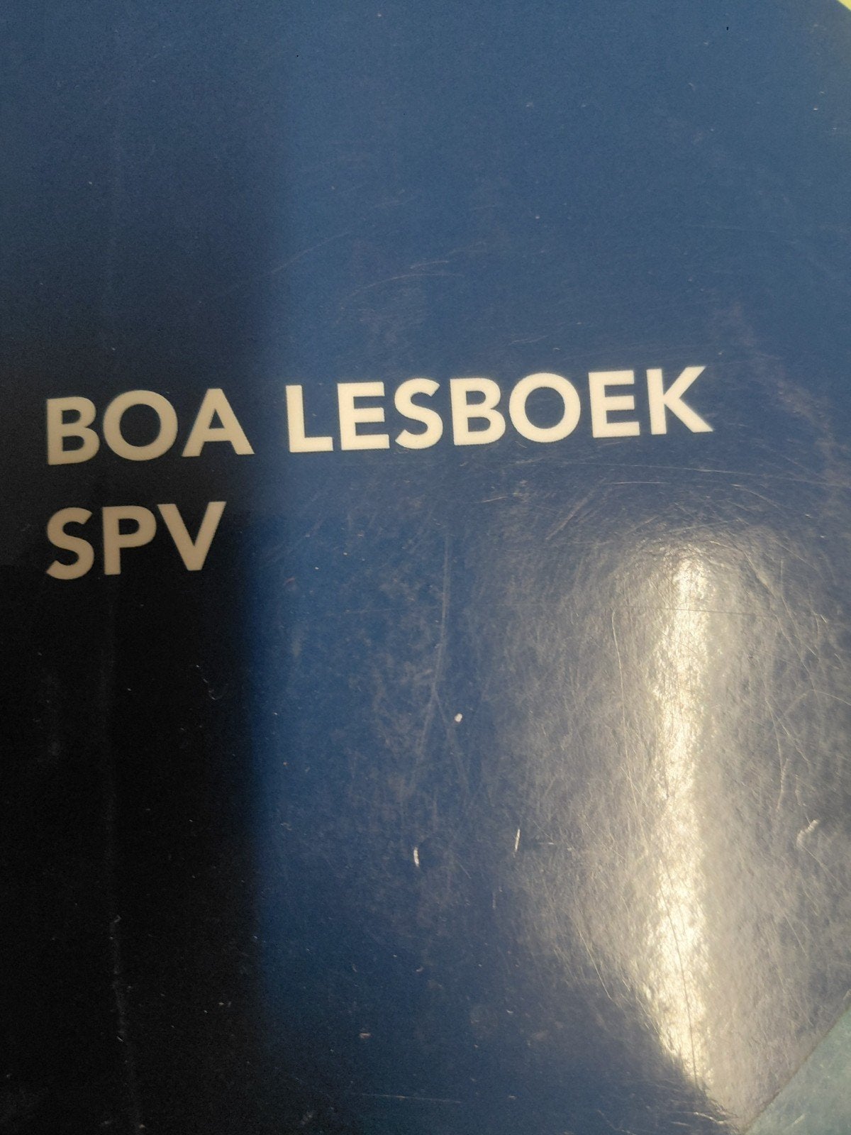 Foto 2 van Complete set handhaver toezicht en veiligheid lesboeken