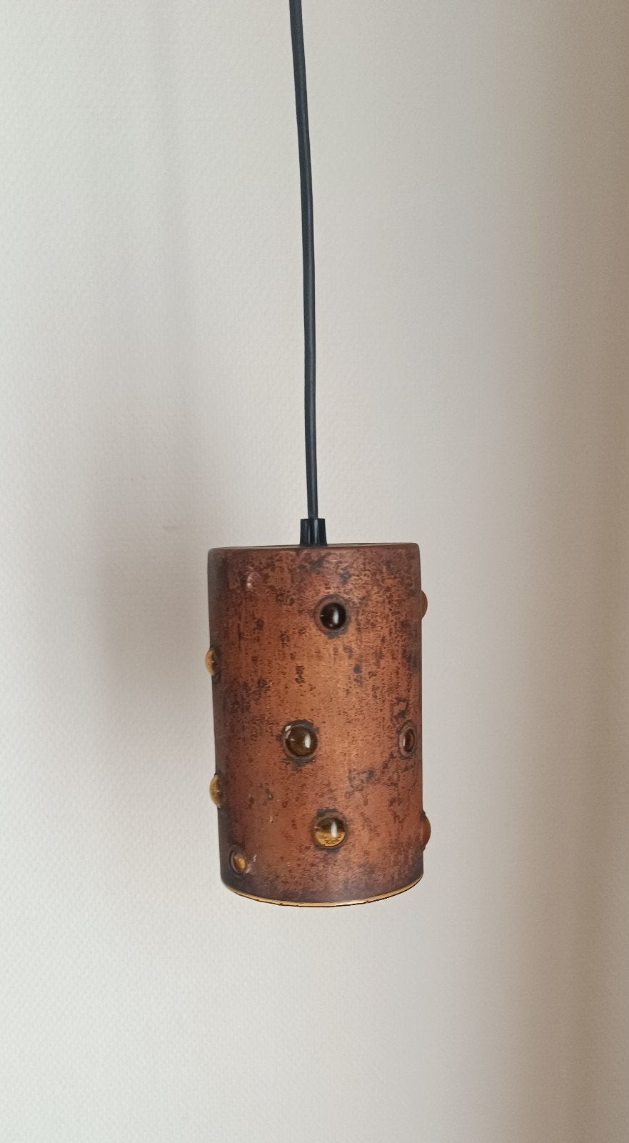 Vintage Design Hanglamp jaren 70 – Nanny Still (Peill & Putz, Ophalen, Gebruikt, Glas, Vintage, brutalisme