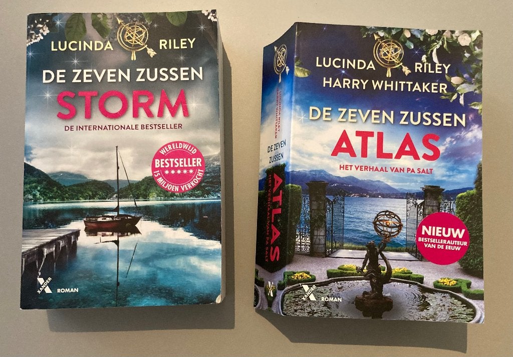 De Zeven Zussen - Lucinda Riley - 2 boeken, Boeken, Europa overig, Lucinda Riley, Ophalen of Verzenden, Zo goed als nieuw