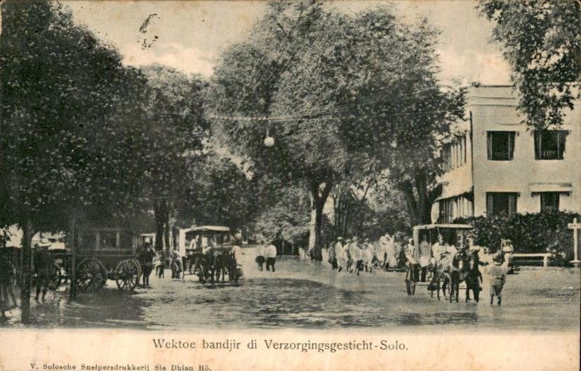 Nederlands Indië - Solo - 1910, Ophalen of Verzenden, Voor 1920, Gelopen, Noord-Holland