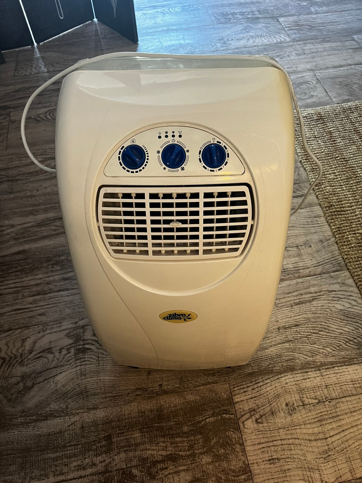 Mobiele  airco zibro clima, Ophalen, Gebruikt, Minder dan 60 m³, 3 snelheden of meer