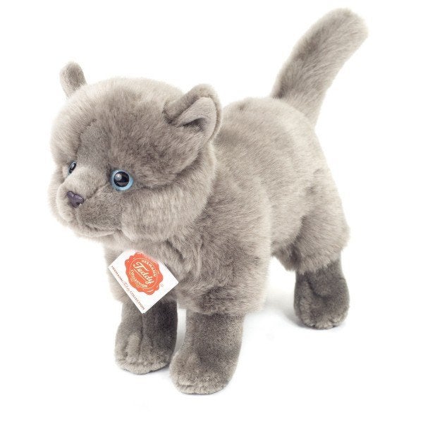 Teddy Hermann knuffel katten, div modellen, ong 20cm., Overige merken, Teddy-Hermann GmbH, Nieuw, Ophalen of Verzenden