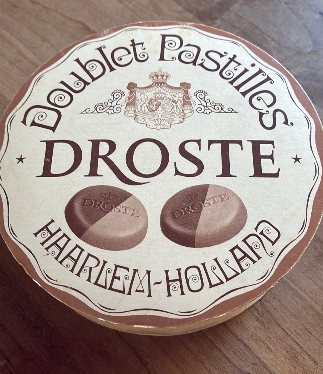 Droste Doublet Pastilles doosje, Ophalen of Verzenden, Zo goed als nieuw, Verpakking