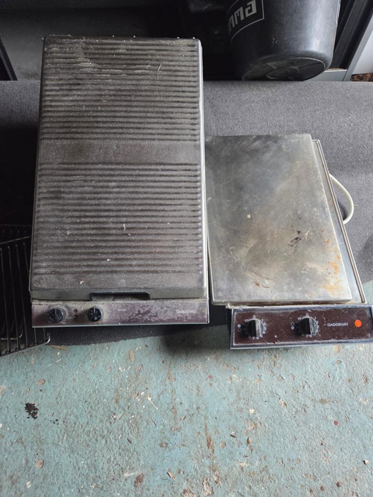 Gaggenau grillplaat en frituur, Ophalen, Gebruikt