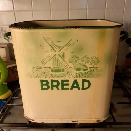 Zeer apart, vintage, bread bak bv voor stokbrood, Ophalen of Verzenden, Huis en Inrichting