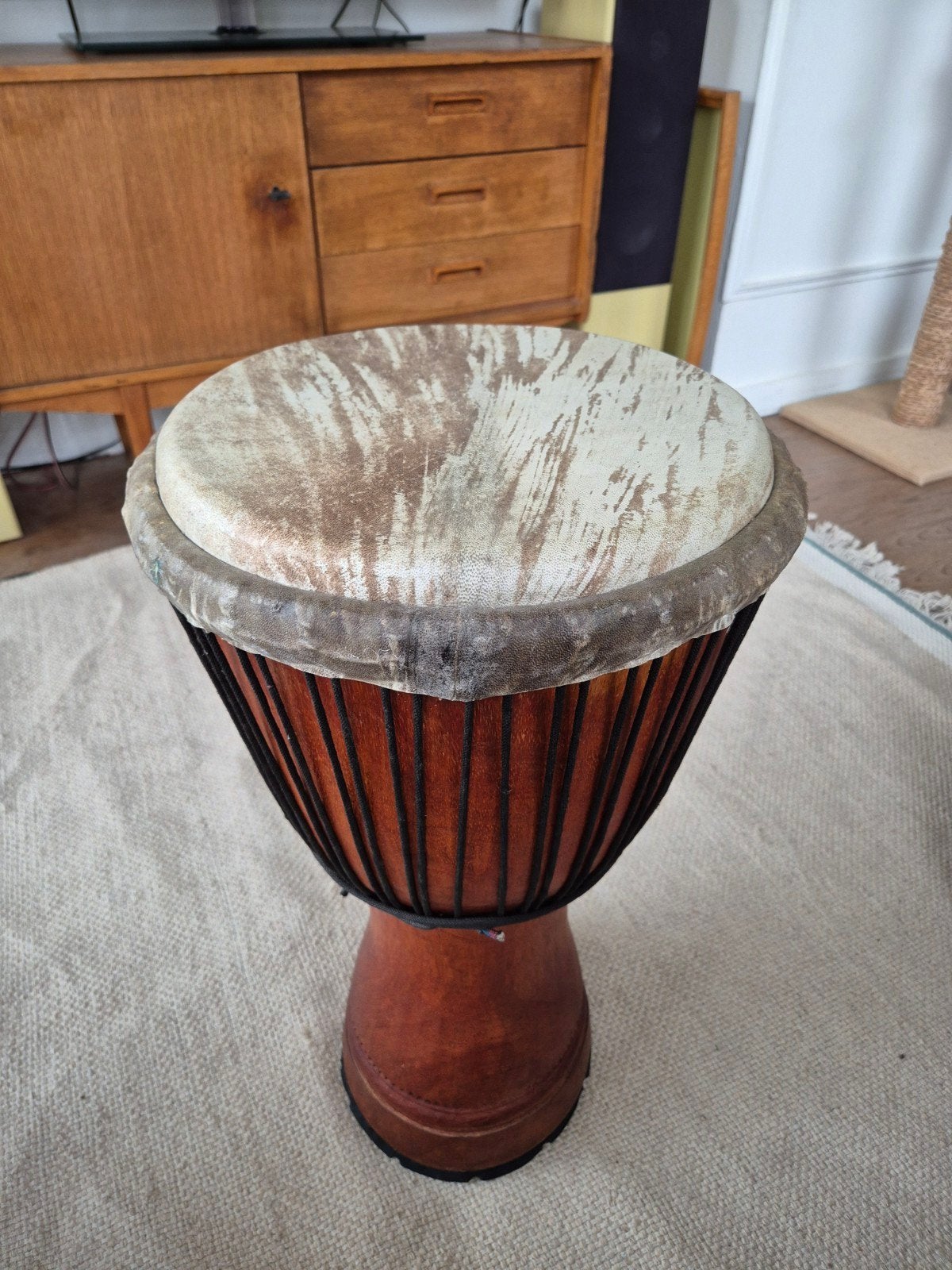 Prof Djembe van Stiggelbout, Groningen - Zo goed als nieuw, Muziek en Instrumenten, Percussie, Ophalen of Verzenden, Zo goed als nieuw