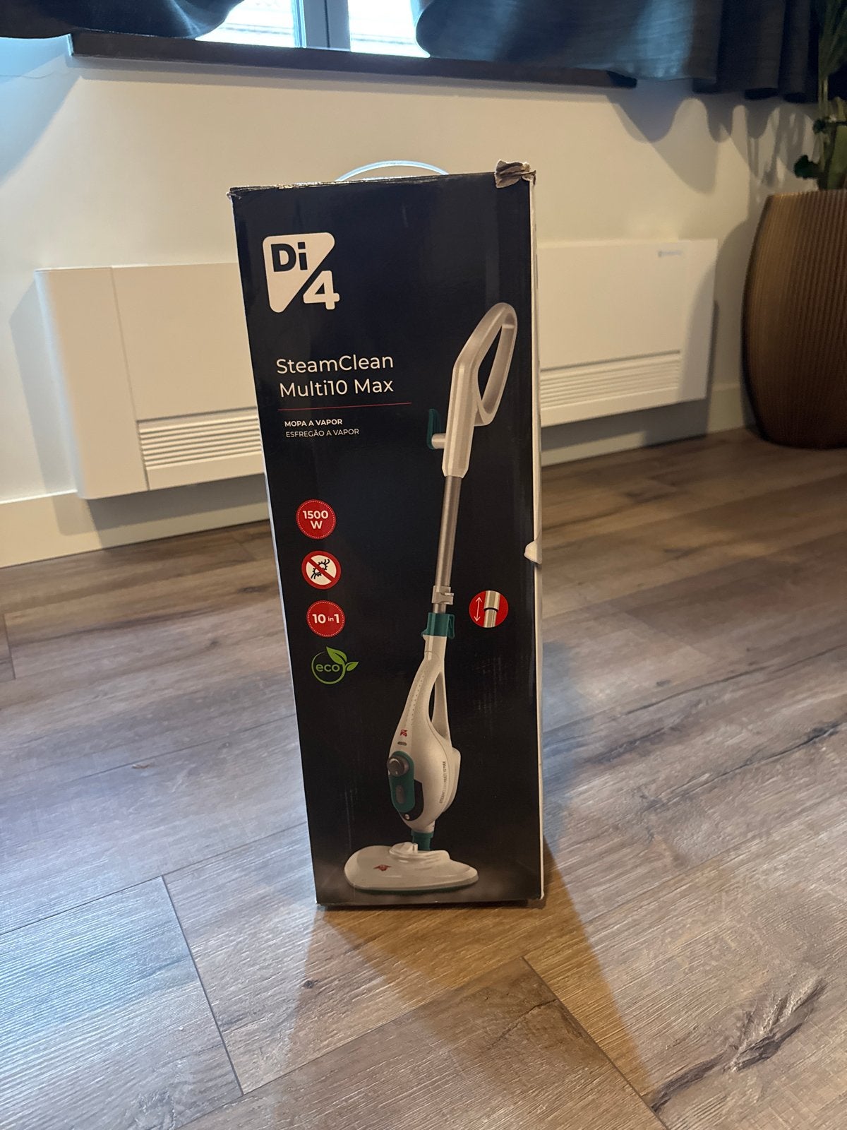 Di4 SteamClean Multi10 Max Stoomreiniger 1500W, Witgoed en Apparatuur, Stofzuigers, Nieuw, Stoomreiniger, Overige merken, 1200 tot 1600 watt
