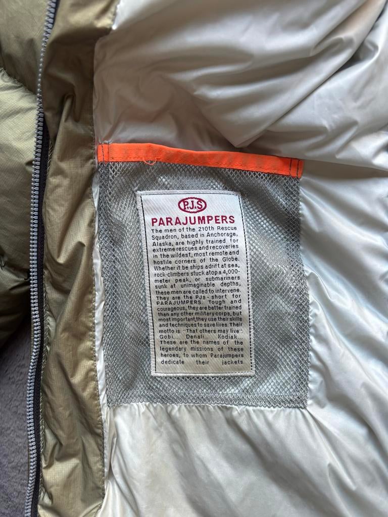 Parajumpers Long Puffer Jas Maat M, Ophalen of Verzenden, Gedragen, Maat 38/40 (M)