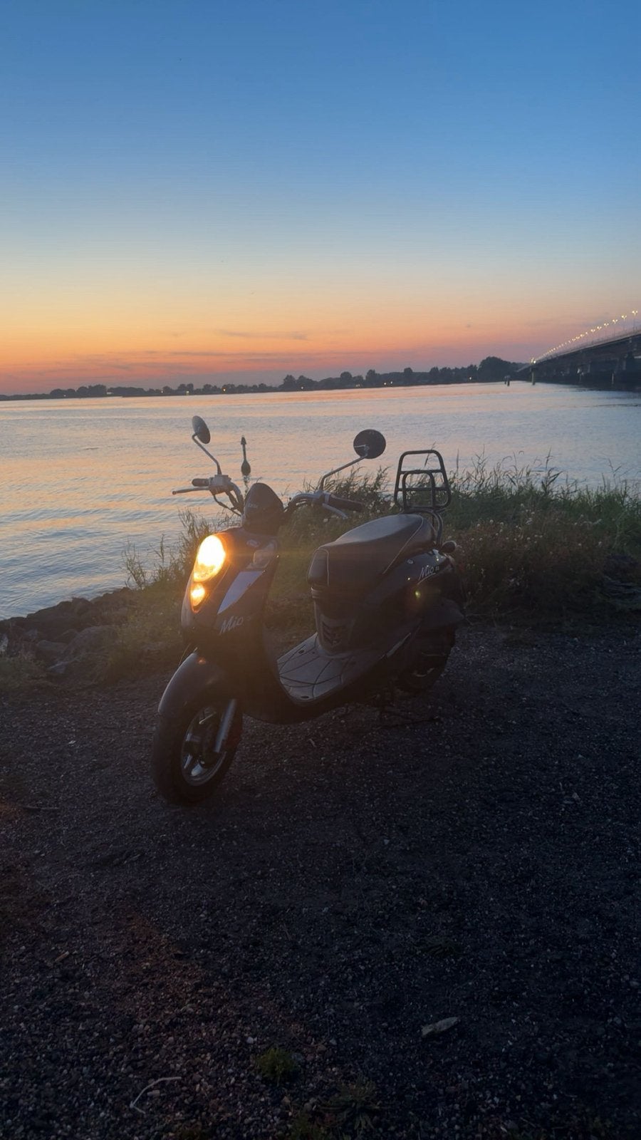 Sym mio 50cc met wok blauw kenteken, Ophalen, Zo goed als nieuw, Benzine, Mio