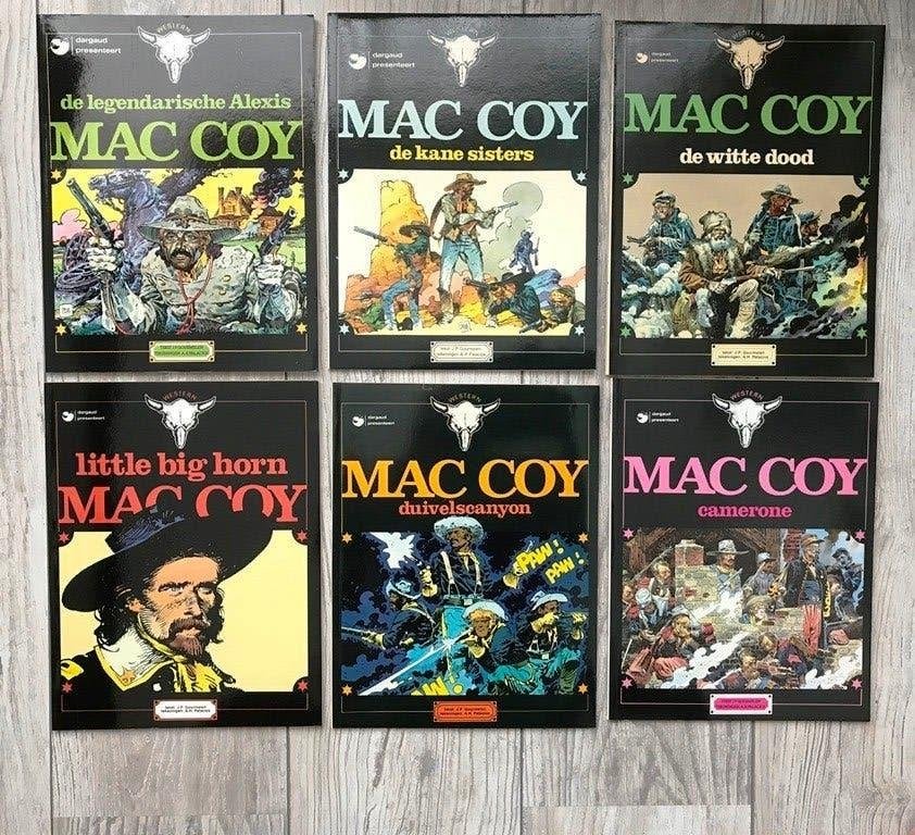Westerns : Mac Coy en Jonathan Cartland /Dargaud 14 albums, Boeken, Stripboeken, Meerdere stripboeken, Ophalen of Verzenden, Zo goed als nieuw