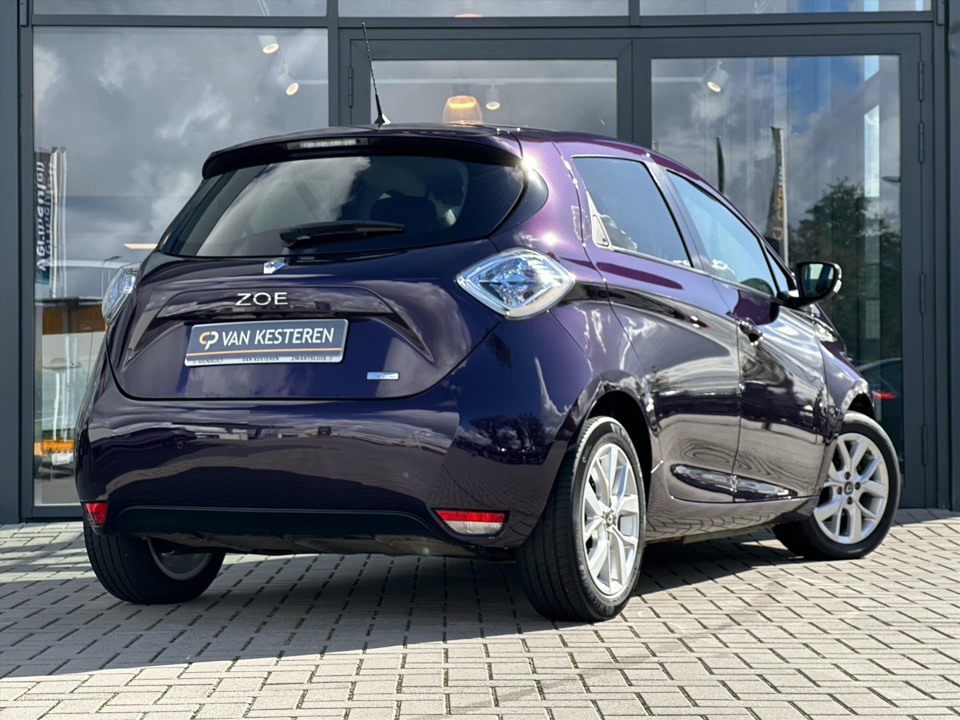 Renault Zoe R110 108pk Limited | KOOPBATTERIJ | Bose | Cam., Auto's, Automaat, Stof, Gebruikt, Zwart