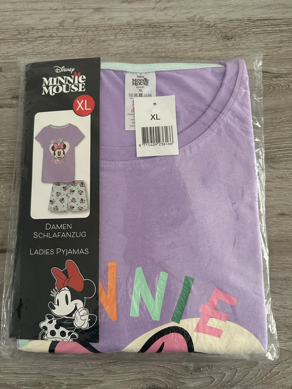 Nieuwe Disney Minnie Mouse Pyjama Dames XL, Kleding | Dames, Ophalen of Verzenden, Nieuw, Maat 46/48 (XL) of groter