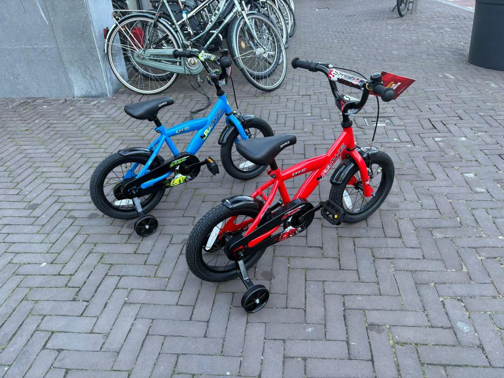 Fietshokje Hoofddorp: Raaks Bobo 14 inch Nieuw, Fietsen en Brommers, Fietsen | Kinderfietsjes, Niet ingevuld, Zijwieltjes, Niet ingevuld