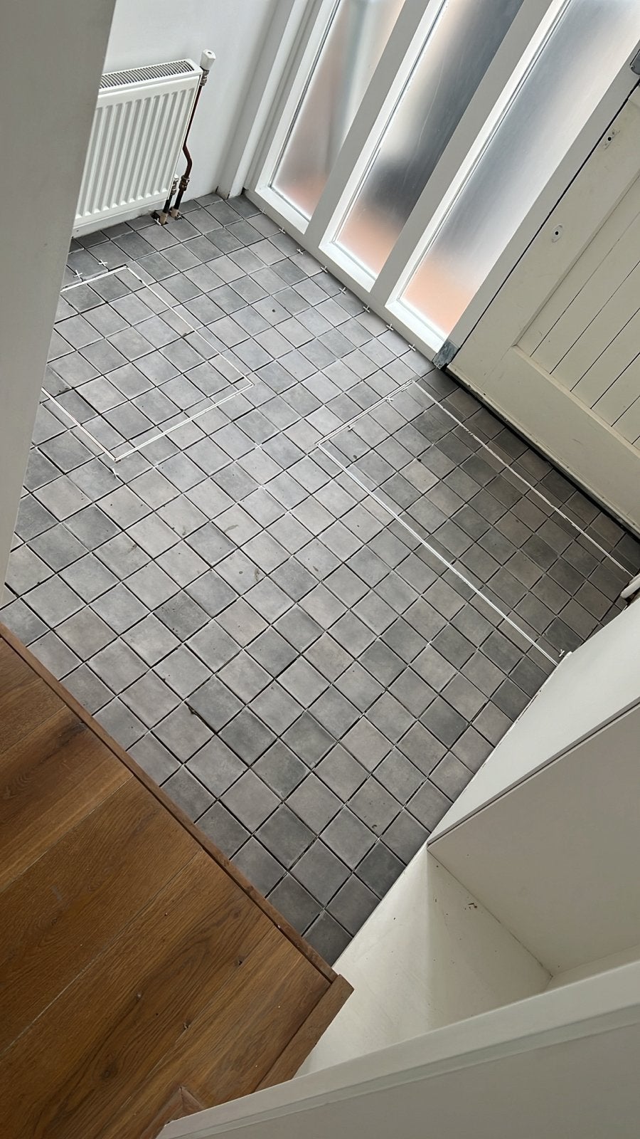 3 doosjes Equipe Argile Concrete tegels (10x10 cm), Ophalen, Keramiek, Nieuw, Minder dan 20 cm