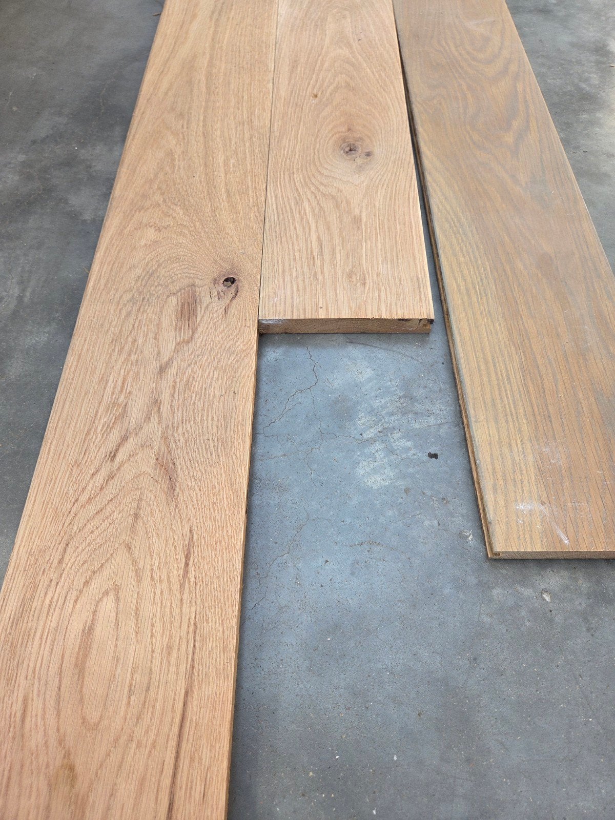 Massief eiken houten planken, Ophalen, Gebruikt, Minder dan 25 mm, Eiken