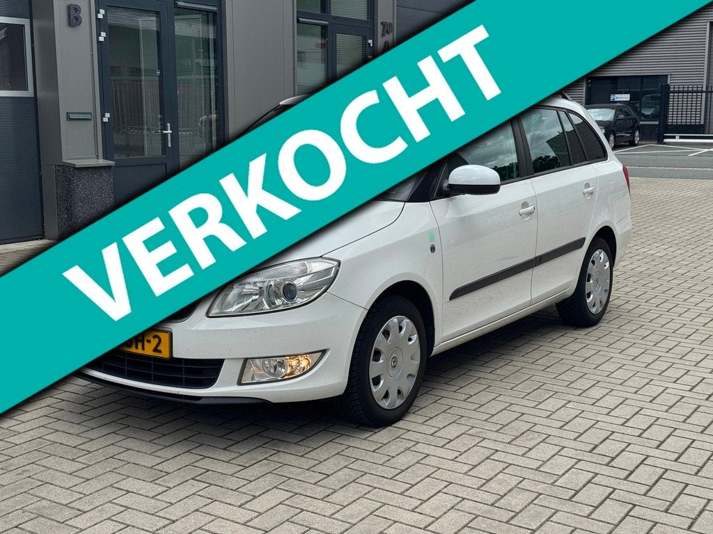 Skoda Fabia Combi 1.2 TDI Greenline Businessline, Auto's, Skoda, Voorwielaandrijving, Euro 5, Stof, Automatische klimaatregeling