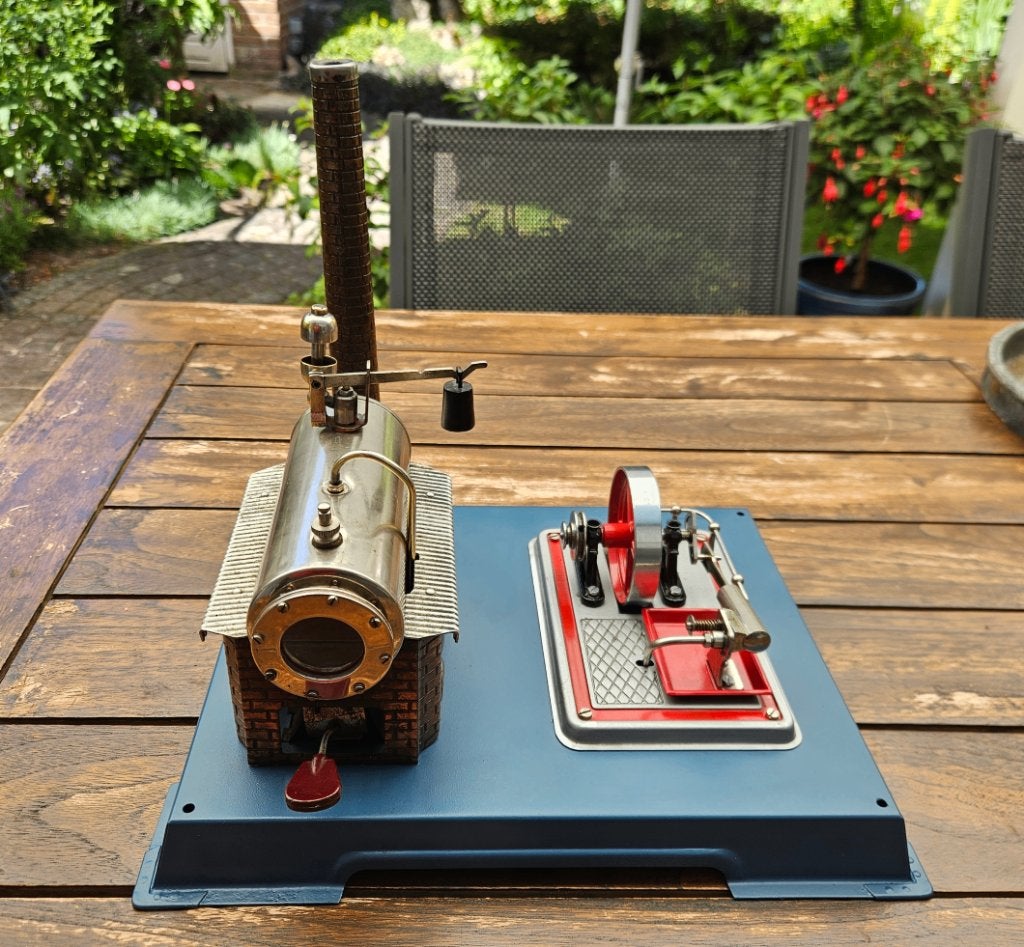 Stoommachine wilesco D12, Ophalen of Verzenden, Gebruikt, Groter dan 1:32