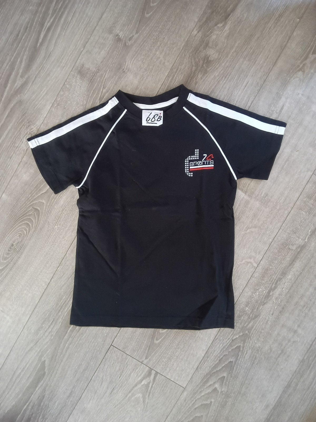 Zwart T-shirt maat 116 van Dutchy 68B, Gebruikt, Dutchy, Jongen of Meisje, Ophalen of Verzenden