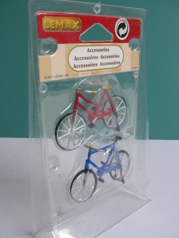 Lemax fietsen S/2, Ophalen of Verzenden, Nieuw