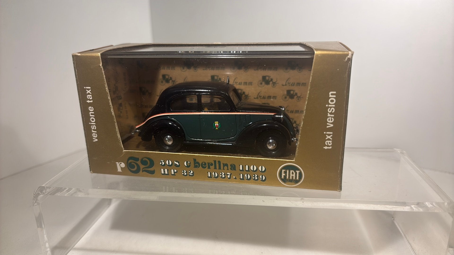 Fiat 508 c berlina 1100 brumm 1.43, Hobby en Vrije tijd, Modelauto's | 1:43, Overige merken, Auto, Ophalen of Verzenden, A