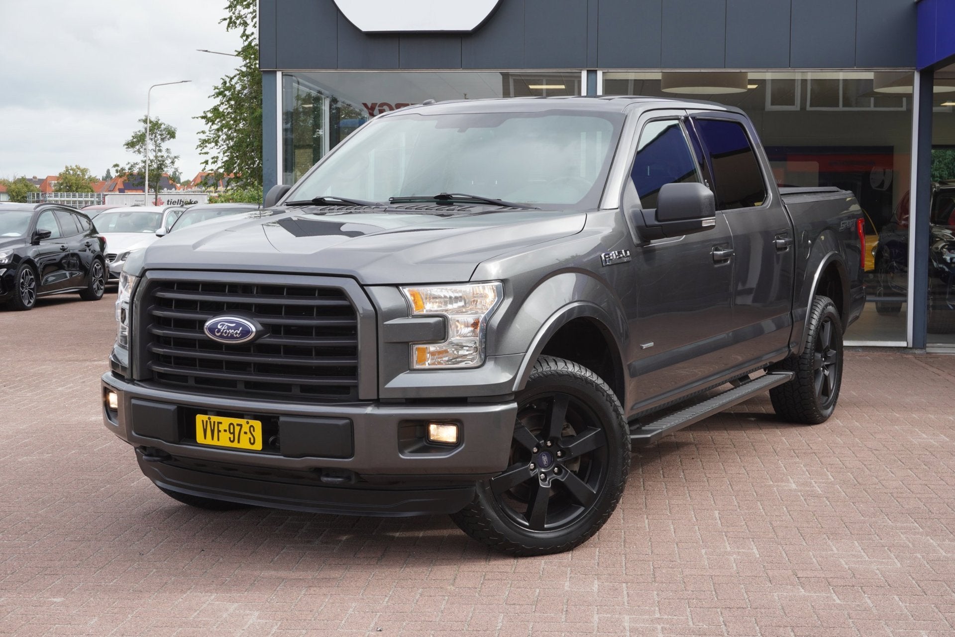 Ford F150 XLT Automaat | Navigatie | Airco | Elek. pakket |, Auto's, Automaat, Euro 5, Stof, Gebruikt