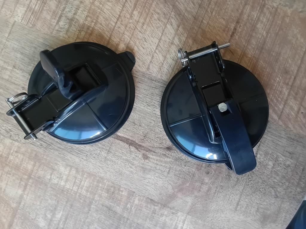 Set van 2 zuignappen voor luifel, Ophalen of Verzenden, Gebruikt