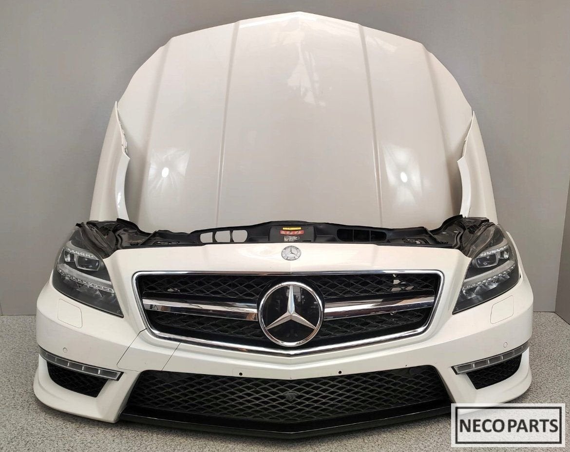 MERCEDES W218 CLS 63 AMG BUMPER MOTORKAP ALLES LEVERBAAR!!, Gebruikt, -, Ophalen of Verzenden, Spatbord