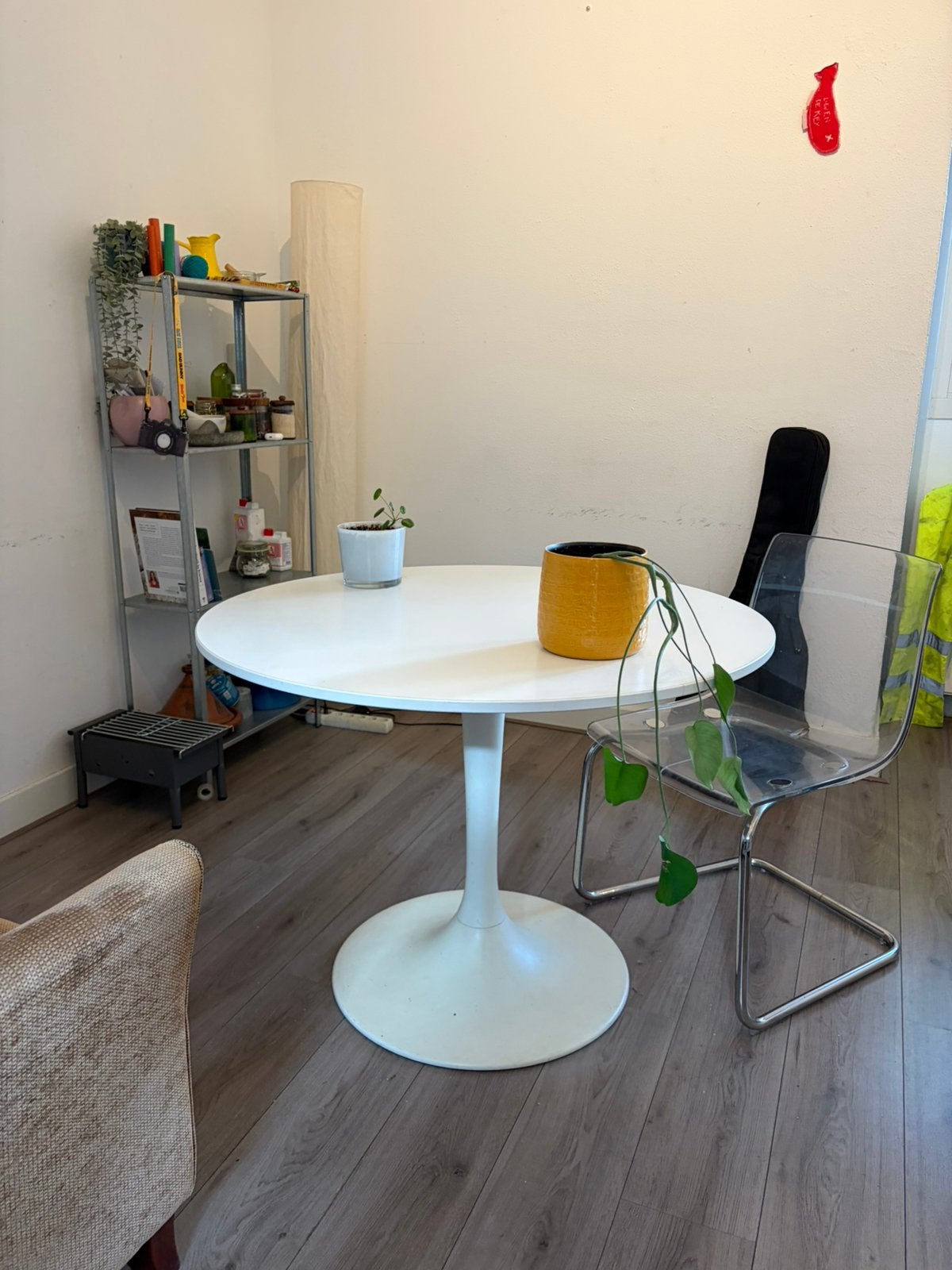 Ikea Tullip tafel, Ophalen of Verzenden, Zo goed als nieuw, Rechthoekig, 50 tot 100 cm