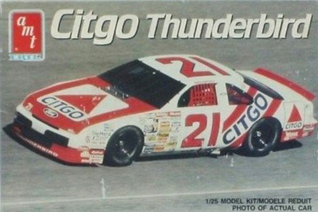 Bouwdoos NASCAR Citgo Ford Thunderbird AMT, Overige merken, Auto, Groter dan 1:32, Nieuw