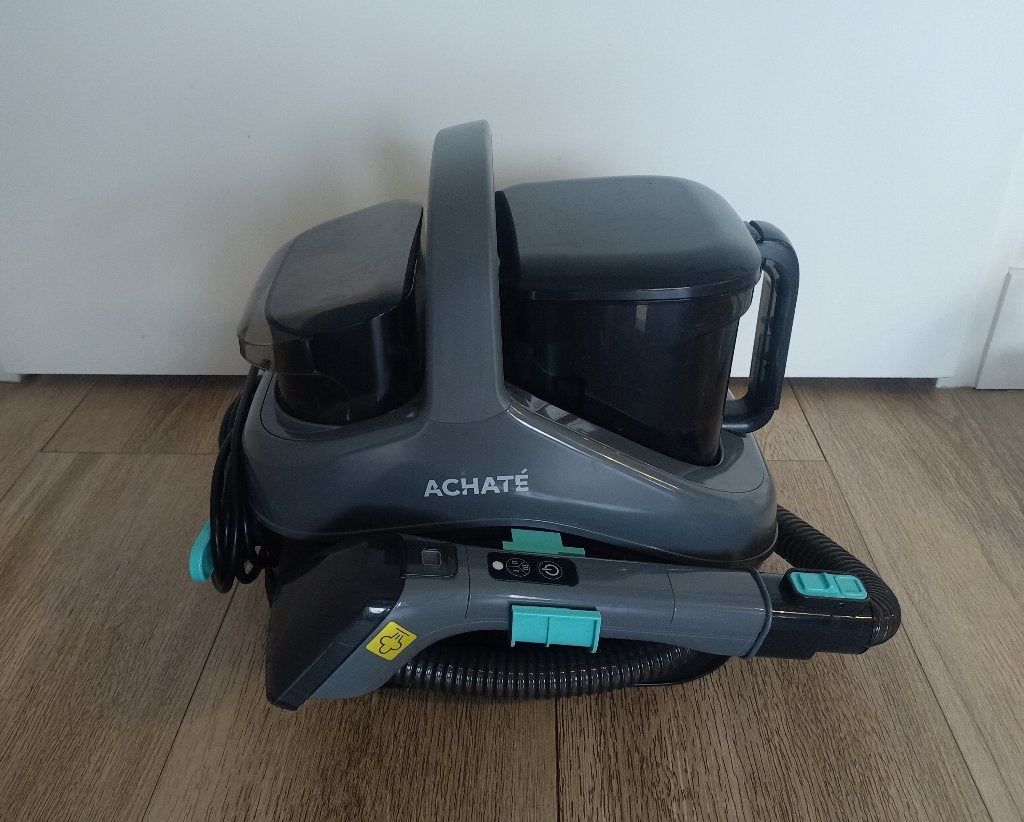 Achate stoomreiniger te huur vlekkenreiniger tapijtreiniger, Witgoed en Apparatuur, Ophalen, Zo goed als nieuw, Stoomreiniger