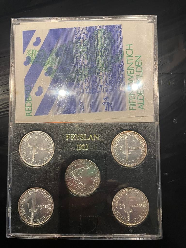 Muntset fryslan 1983, Ophalen of Verzenden, Overige landen, Overige waardes