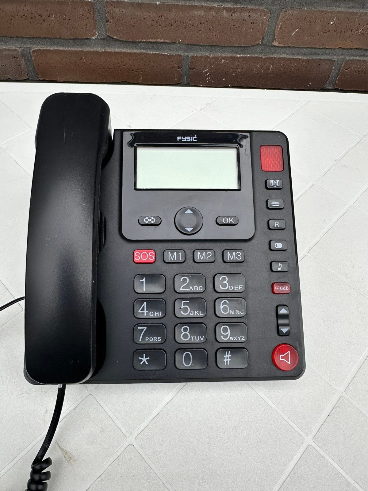 Fysic FX-3950 Senioren Telefoon, Ophalen of Verzenden, Gebruikt