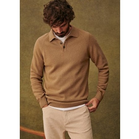Octobre Heren Trui Moreno Camel - Maat XL, Kleding | Heren, Truien en Vesten, Bonjour@octobre‑editions.com, Ophalen of Verzenden