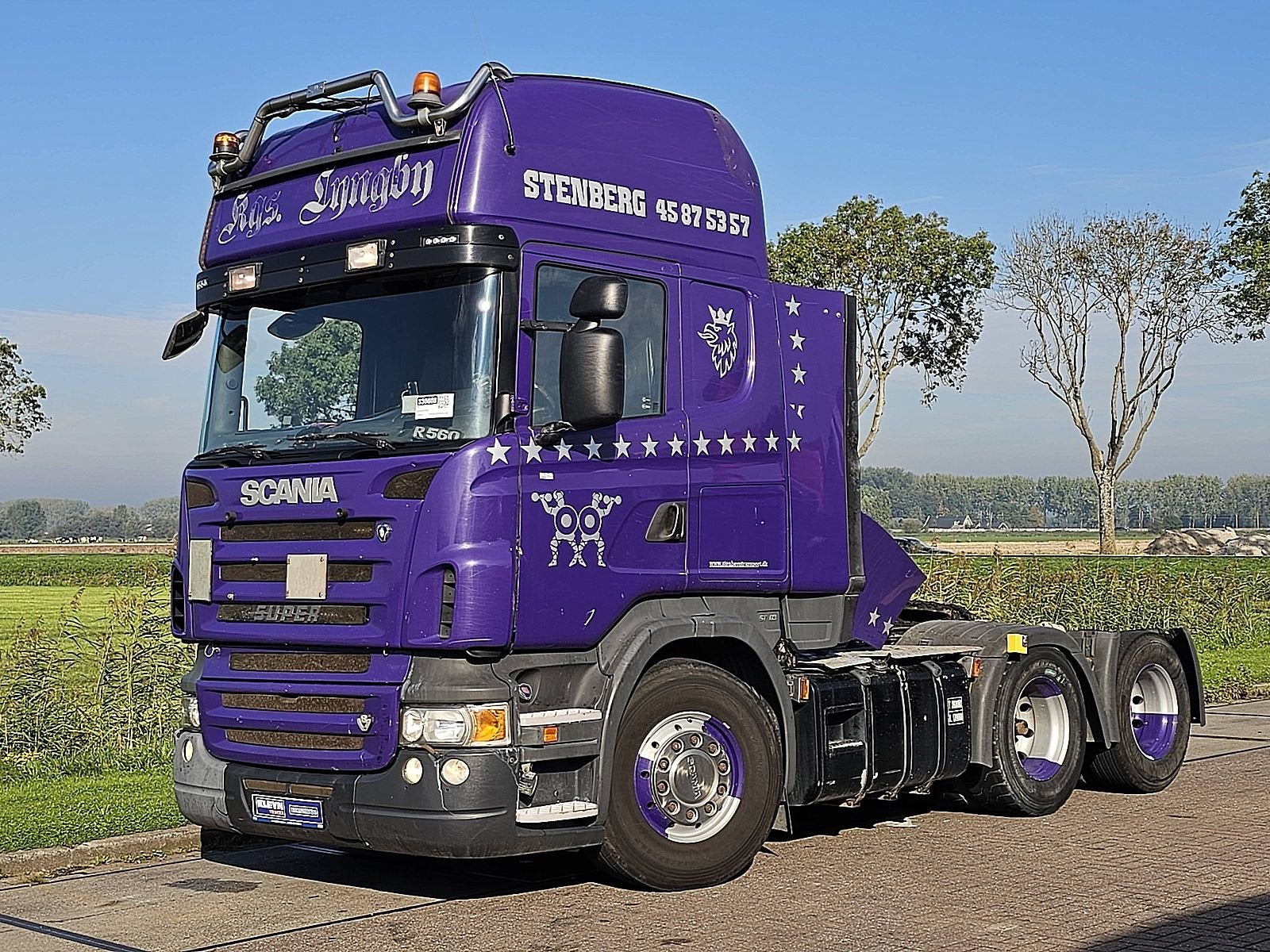 SCANIA R560 v8 6x2, Automaat, Leder, Bedrijf, Diesel