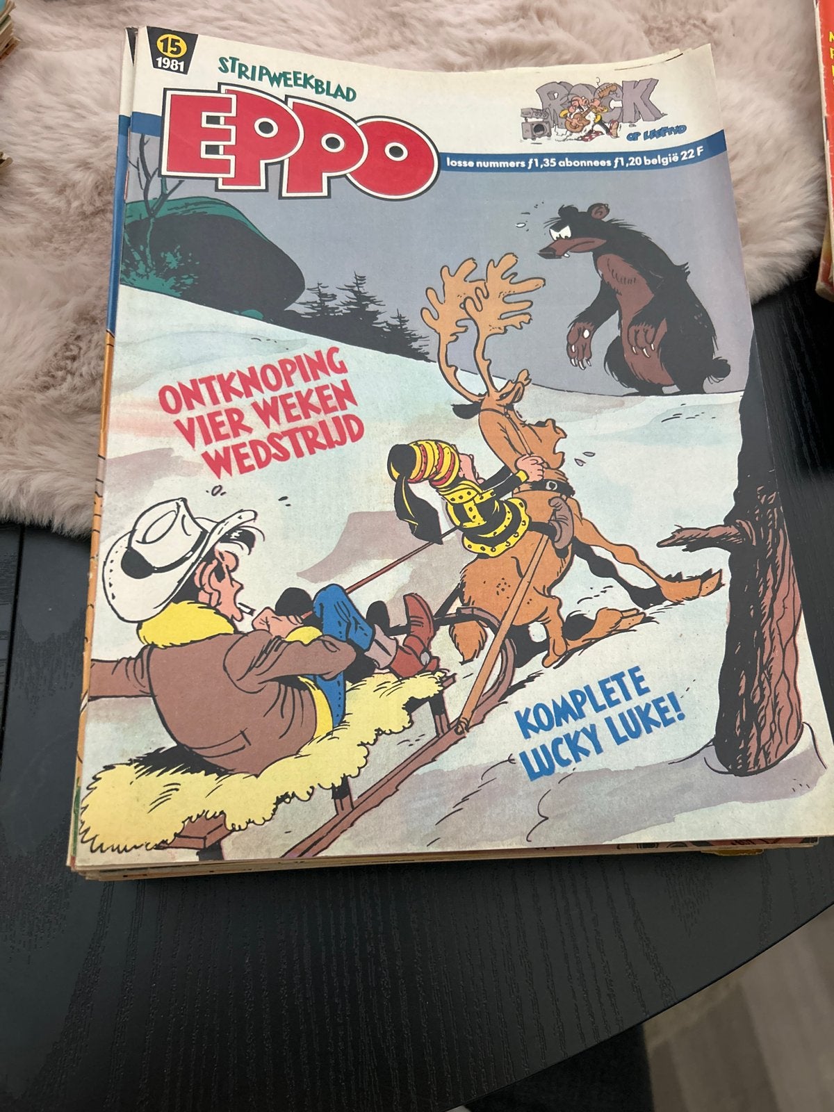 Eppo Stripweekblad - Complete Lucky Luke (1981), Boeken, Meerdere stripboeken, Ophalen of Verzenden, Gelezen